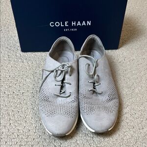Cole Haan Women's Light Gray Walking Shoes
